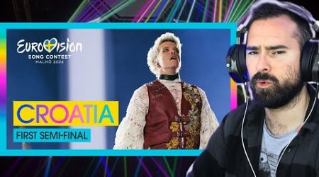 Vocal Coach Reacts to Baby Lasagna - Rim Tim Tagi Dim LIVE Croatia 1st Semi-Final Eurovision 2024