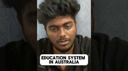 The education system in Australia (Tamil) | australia education system