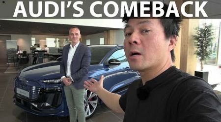 Audi Q6 e-tron review with Audi Norway Director Harald Edvardsen-Eibak