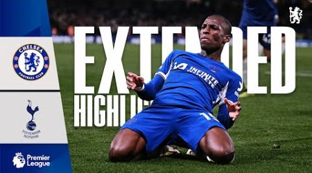 Chelsea 2-0 Tottenham | Two HEADERS seal the win for the Blues | Highlights - EXTENDED | PL 23/24