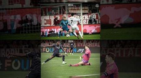 Vini Jr Recreated Ronaldo&#39;s Goal Against Bayern #shorts #ronaldo #vinicius #shortsvideo