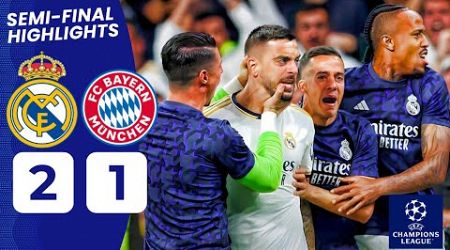 Real Madrid vs Bayern Munich (2-1) | All Goals &amp; Highlights | UEFA Champions League 23/24