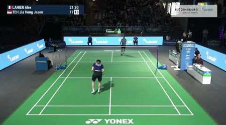 Match point - Alex Lanier vs Jia Heng Jason Teh - MS, Final - Luxembourg Open 2024