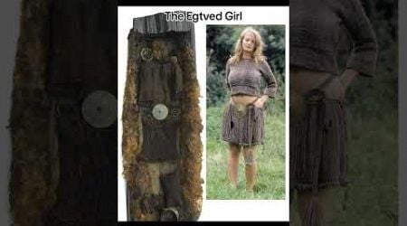 Rare Bronze Age clothing! #history #denmark #egtvedgirl