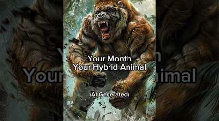 Ai Draws Your Month Your Hybrid Animal!