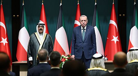 Turkey and Kuwait sign six deals as Erdogan hosts country's Emir