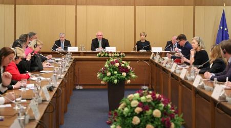 Foreign Minister Glavchev Meets with Ambassadors of EU Member States, USA, UK, Switzerland