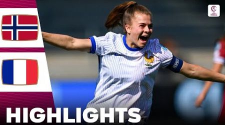 France vs Norway | What a Big Win | Highlights | U17 Women&#39;s European Championship 08-05-2024