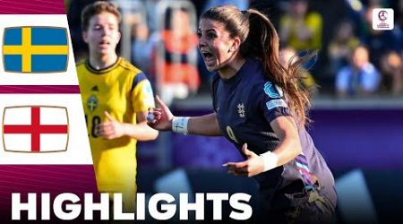 England vs Sweden | Highlights | U17 Women&#39;s European Championship 08-05-2024
