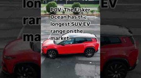 Fisker leading the way according to KBB for SUV EV range #fisker #fiskerocean #electricvehicle