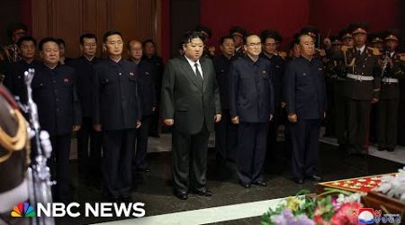 Kim Jong Un honors North Korean propaganda chief who died at 94