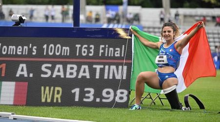 Sabatini, Mazzone Italy flag bearers at Paralympics 2024