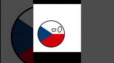 Philippines vs Czech Republic in a Nutshell 65 #shorts #map #countryballs