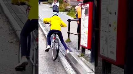 Why are bicycle lifts installed in Norway?