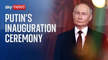 Watch: President Vladimir Putin&#39;s inauguration