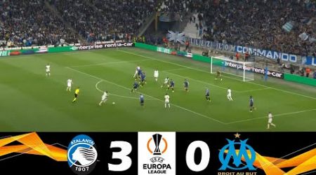 Atalanta vs Marseille 3-0 | 2024 Europa League | Match Highlights