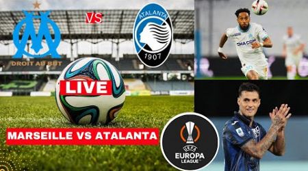 Olympique Marseille vs Atalanta 1-1 Live Europa league UEL Football Match Score Highlights Direct