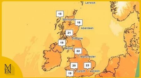 Britain to be hotter than Greece this week