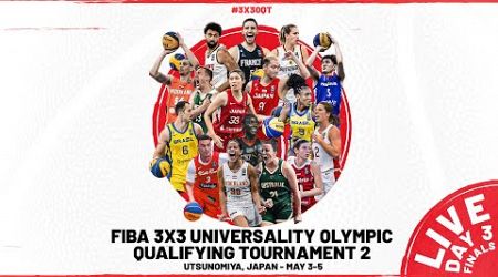 RE-LIVE | FIBA 3x3 Universality Olympic Qualifying Tournament 2 2024 | Finals