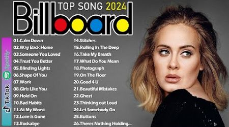 Adele, The Weeknd, Ed Sheeran, Maroon 5, Justin Bieber, Miley Cyrus - Billboard Top 50 This Week