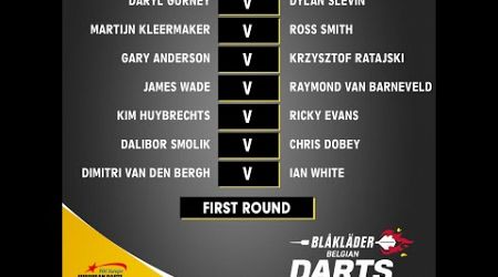 PDC Belgian Darts Open 2023 Round 1 Kim Huybrechts v Ricky Evans 2023 05 05 HUN