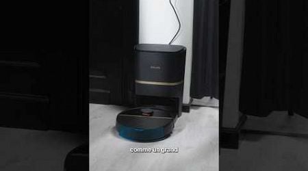 Le meilleur robot aspirateur ! Le Philips HomeRun 7000 series Aqua ! #shortsvideo #technology