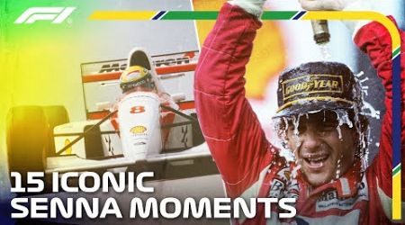 15 Iconic Ayrton Senna Moments