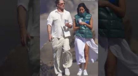 Brad Pitt and Ines de Ramon enjoyed some quality time together in Santa Barbara
