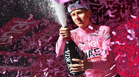 Giro: Pogacar wins time trial, tightens grip