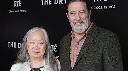 Legendary actor Ciaran Hinds admits his gritty look always lands him gangster roles 