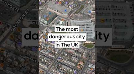 Top 10 most dangerous cities in the UK