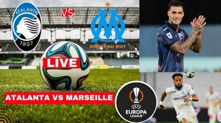 Atalanta vs Olympique Marseille 3-0 Live Europa league UEL Football Match Score Highlights Direct