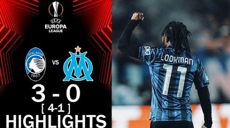 Atalanta vs Marseille 3-0 agg 4-1 Highlights | UEFA Europa League 2023-24