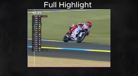 FP1 LE MANS 2024 MotoGP France Highlight Compilation