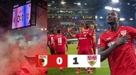 FC Augsburg gegen VFB Stuttgart 0-1 &amp; Highlights Tore &amp; Serhou Guirassy Goal &amp; 10/05/2024 Bundesliga