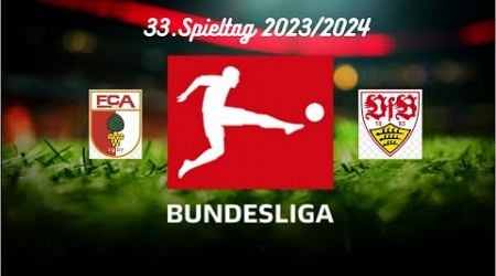 Bundesliga 2023/2024: FC Augsburg - VfB Stuttgart | 33. Spieltag | EA SPORTS FC 24