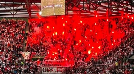 Rund 8.000 VfB fans in Augsburg | Bundesliga FC Augsburg gegen VfB Stuttgart 0:1 &quot;10.05.2024&quot;
