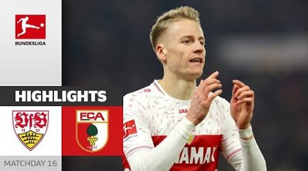 Augsburg vs VfB Stuttgart 0-1 Highlights | Bundesliga - 2023/2024