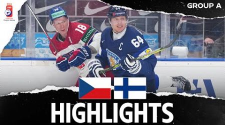 Highlights: Czechia vs Finland | 2024 #MensWorlds