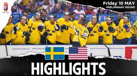 Highlights: Sweden vs USA | 2024 #MensWorlds