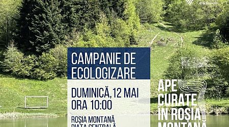 Environmental campaign in Rosia Montana