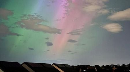 Stunning footage shows Northern Lights across Ireland and the UK