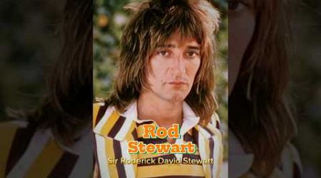 Rod Stewart | British Rock and Pop Singer-Songwriter #youtubeshorts #shortvideo #shorts