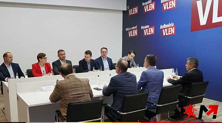 North Macedonia's Election Winner VMRO-DPMNE Starts Government Talks with Ethnic Albanian Coalition VLEN