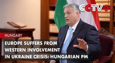 Europe Suffers from Western Involvement in Ukraine Crisis: Hungarian PM