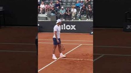 Rafael Nadal Entertaining the Crowd in Rome #nadal #rafaelnadal #shortsfeed #shorts #rafanadal #rafa
