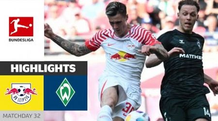 RB Leipzig gegen Werder Bremen [1-1] | Bundesliga 2023/24 | Spielen Sie noch heute Highlights!
