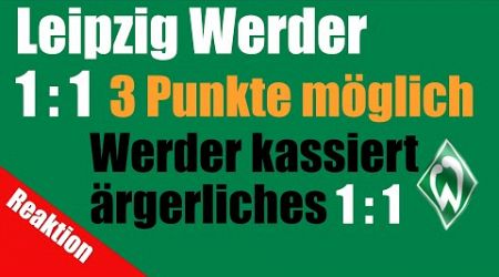 RB Leipzig - SV Werder Bremen - 1 : 1 - War wieder mehr drin - Uninspirierte Leipziger