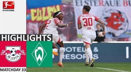 RB Leipzig vs Werder Bremen 1-1 | Highlights | Bundesliga 2023/24