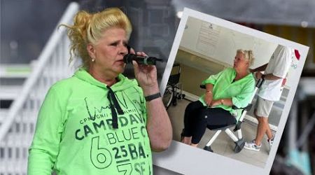 Silvia Wollny Schock Foto aus Krankenhaus zeigt sie im Rollstuhl